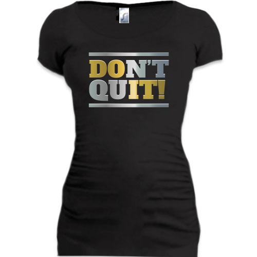 Туника don`t quit (do it)